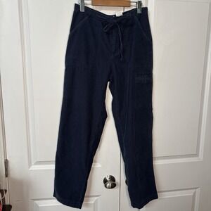 Y2K Columbia Cargo Corduroy Blue Pants Womens S Outdoor Gorpcore Neutral